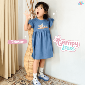Gempy Dress Anak Perempuan