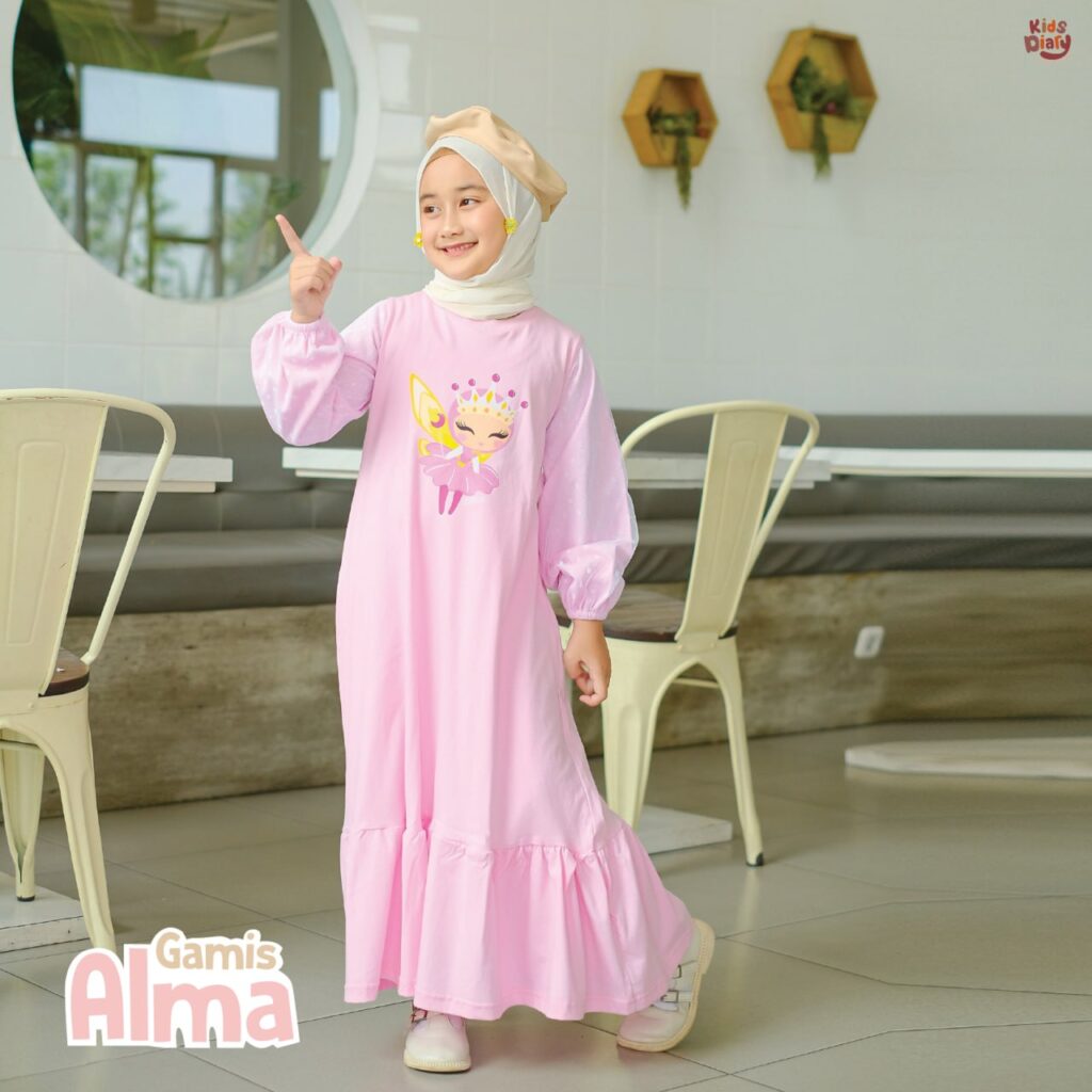 Gamis Anak Alma