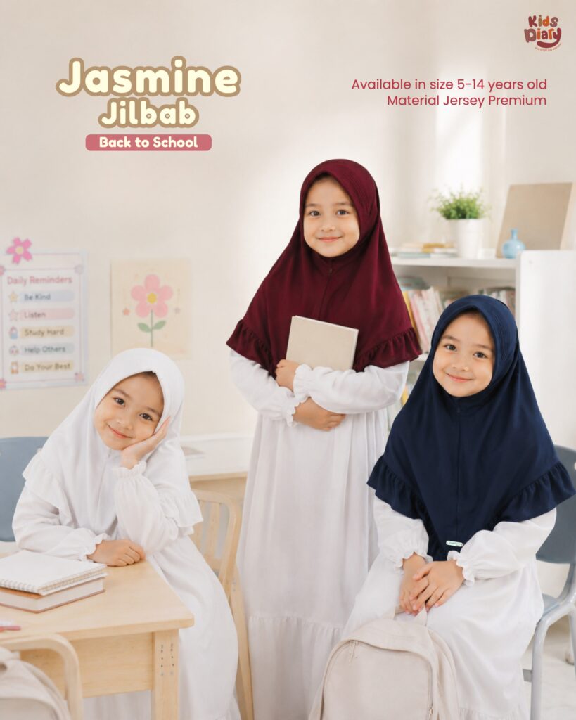 Jilbab Jasmine Sekolah