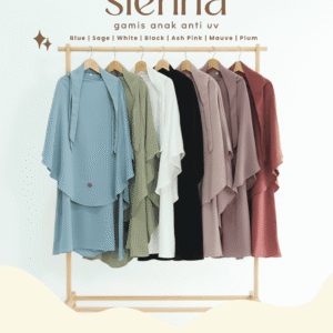 Gamis Sienna + French Khimar